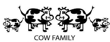 cow stick drawing