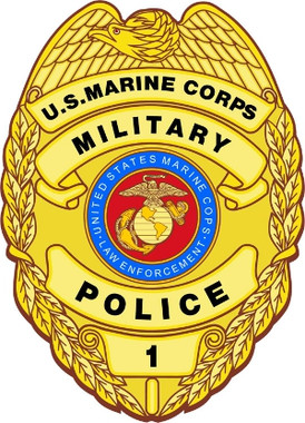 USMC Marine Corp Military Police Badge