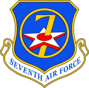 USAF 7th  Air  Force  Emblem