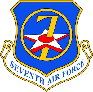 USAF 7th Air Force Emblem USAF 7th Air Force Emblem