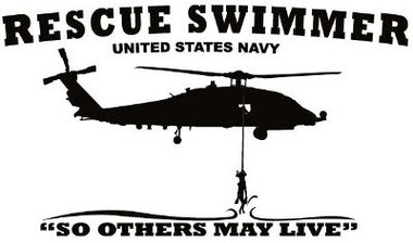 US Navy Rescue Swimmer Decal