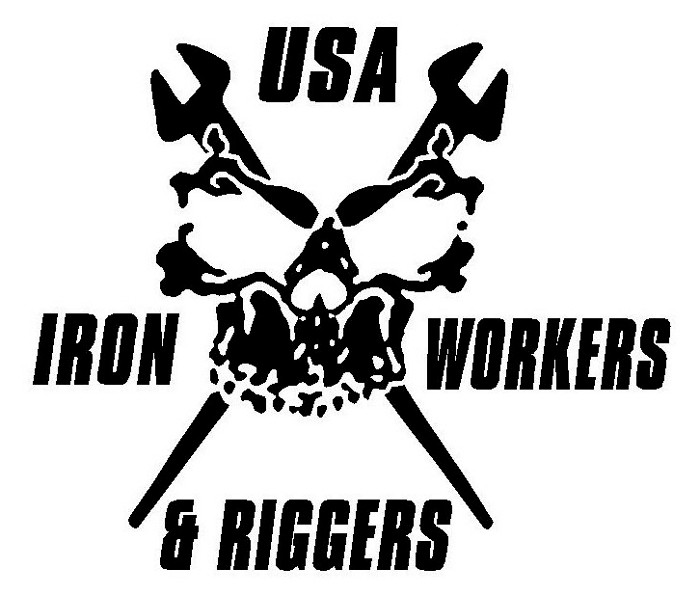 Usa Ironworkers And Riggers Decal