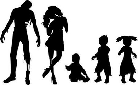 Download Zombie Family Decal