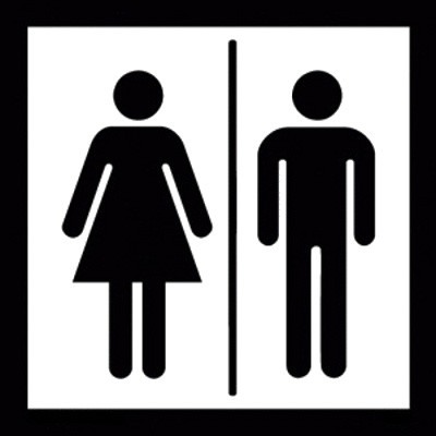 Men and Women Restroom Sign
Man And Woman Bathroom Symbol