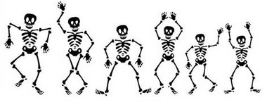 Skeleton Family Decal