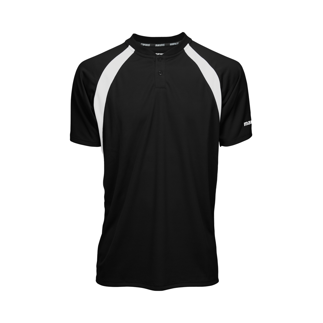 Marucci Two Button Jersey Black X-Large