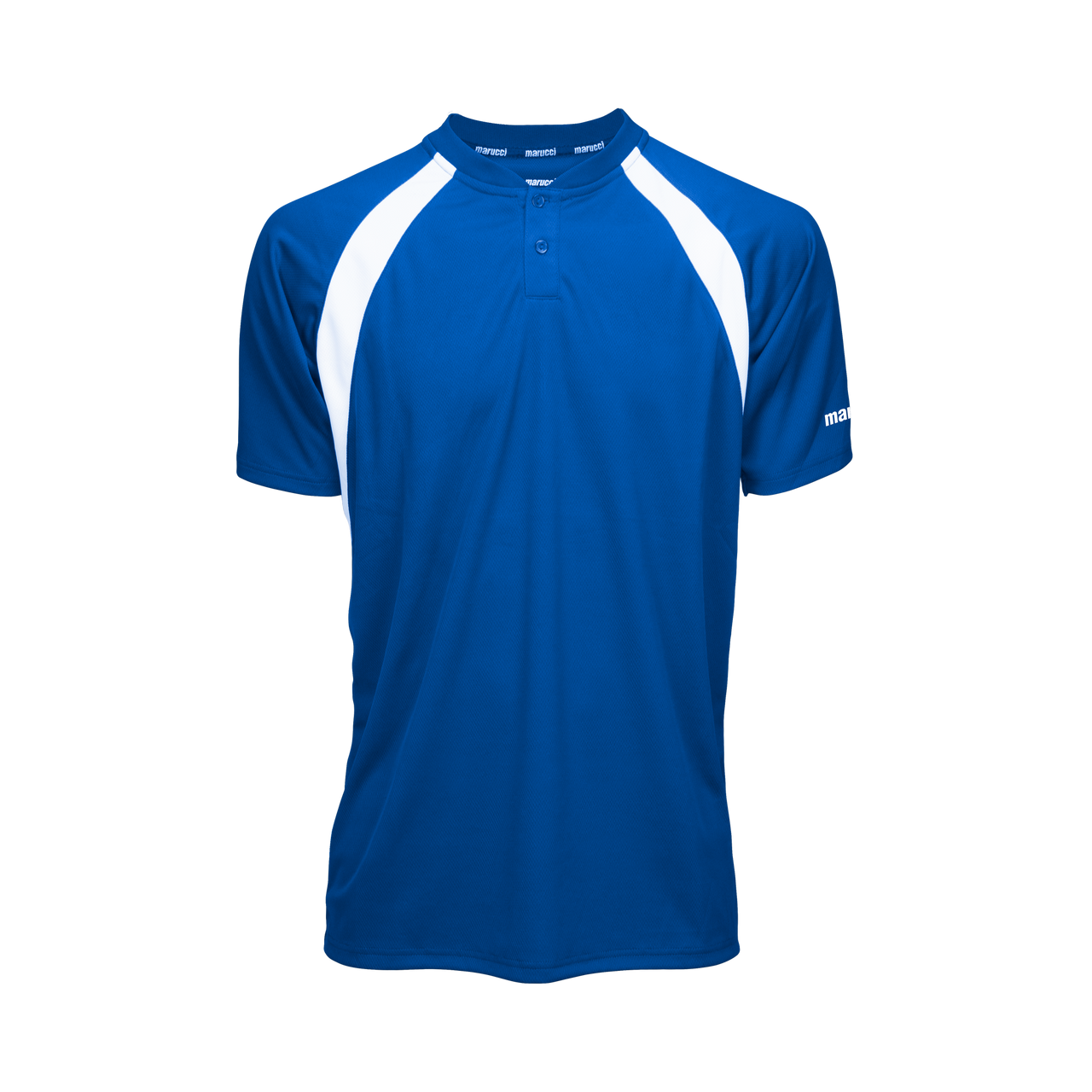 Marucci Youth Two Button Jersey Royal Blue Small