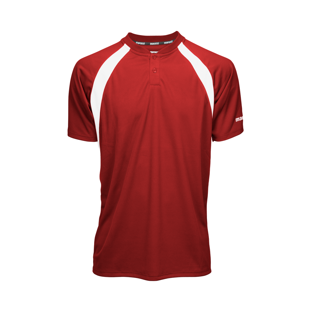 Marucci Youth Two Button Jersey Red Small