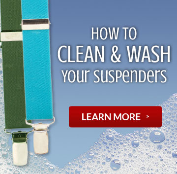 How to Clean and Wash Suspenders