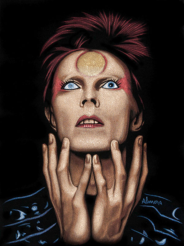 Space Oddity by Marco Almera Canvas Giclee David Bowie ...