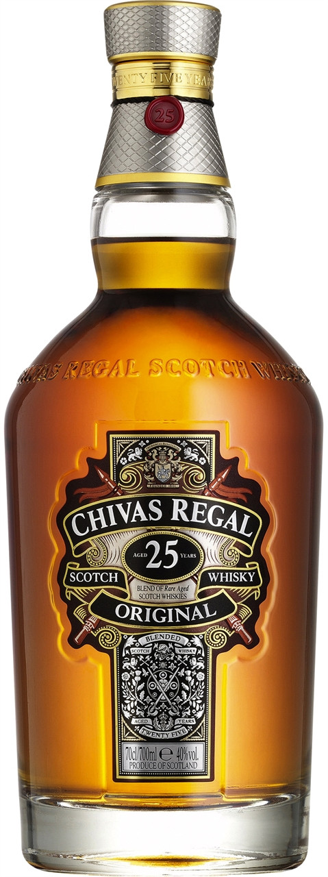 Chivas Regal 25 Year Old Whisky 700ml - Ourcellar.com.au