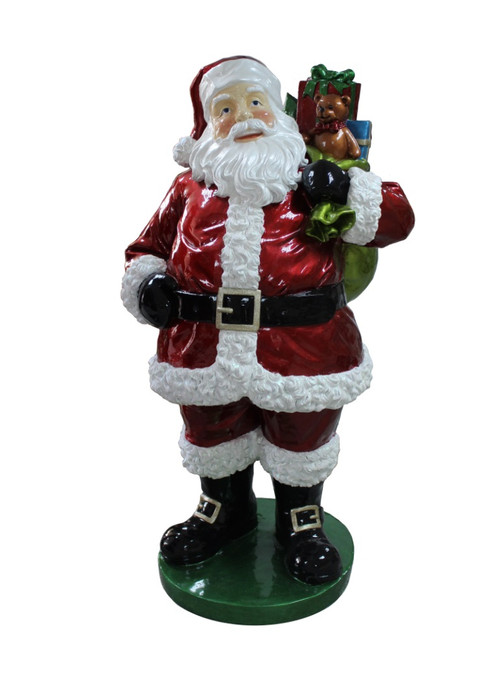 63 commercial grade standing santa claus with presents commercial grade outdoor christmas lights