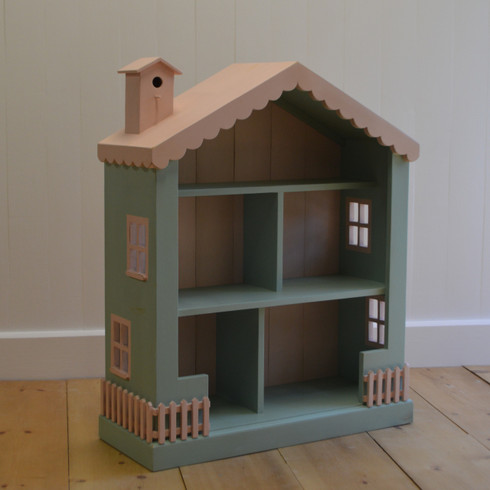 Cottage Dollhouse Bookcase Ann Bradshaw Kirchofer