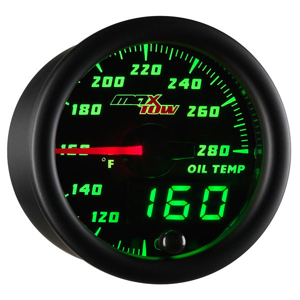 Oil temp gauge for harley