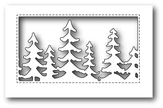 memory box craft die evergreen window scrapbooking made simple