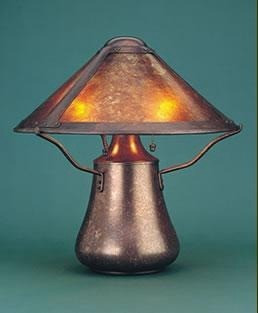the mica lamp company mushroom lamp ml004