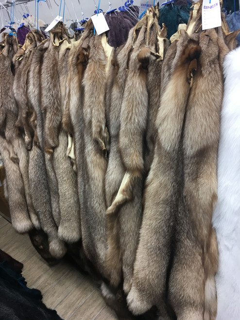 Crystal Fox fur pelts/skins - SKANDINAVIK FUR