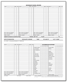 Cumulative Records - Cumulative Record Cards - Supreme School Supply