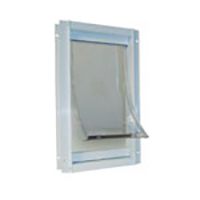 Deluxe Aluminum Pet Door Deluxe Aluminum Pet Door