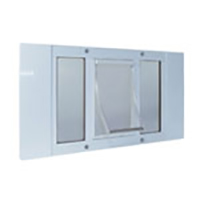 Aluminum Sash Window Pet Door