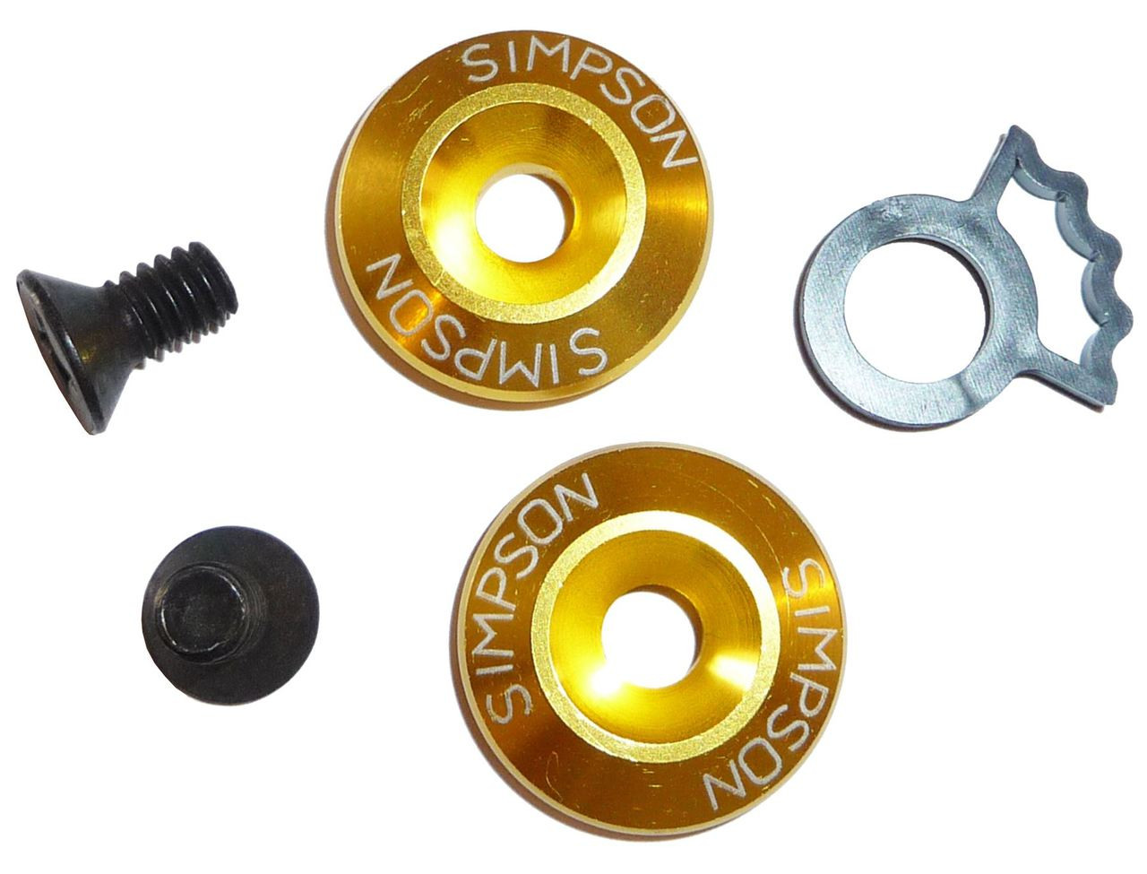 SIMPSON HELMET DETENT SPACER SET KIT FOR SPEEDWAY,DIAMONDBACK, ALL ...