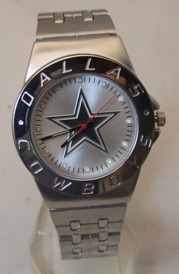 Dallas Cowboys Watch Mens Avon Release 2007 Stainless Wristwatch New