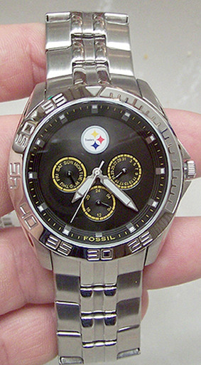 Pittsburgh Steelers Fossil Watch Mens Multifunctiion II 