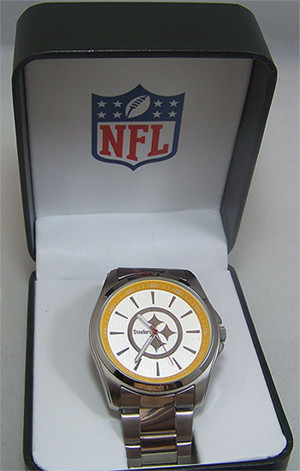 Pittsburgh Steelers Watch Avon Release Game Time SS 