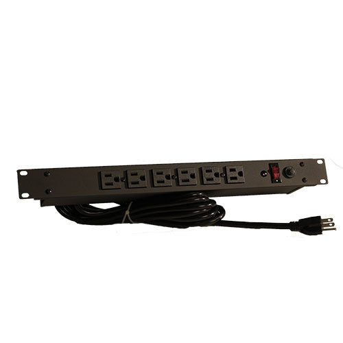 RM615a-f power strip front view RM615a-f power strip front view