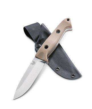 43" drop point s30v stainless steel blade g10 handle sand