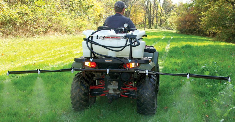 Workhorse 25 Gallon Deluxe ATV 7 Nozzle Sprayer BarnDoor Ag