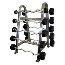 Rubber Encased Barbell Set - Commercial - Troy