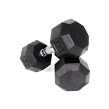 Troy VTX 8-Sided Rubber Coated Dumbbells