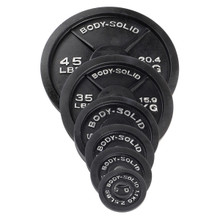 Body Solid OPB/OSB Black Iron Plates