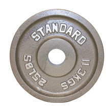 25 lb. Troy USA Sports Cast Iron Plate