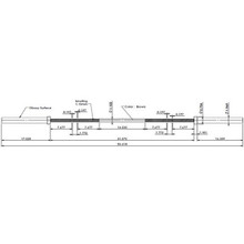 Dimensions - GOB1800 - Weightlifting Bar - Troy VTX