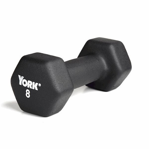 York Barbell Neoprene Covered Dumbbell Weight