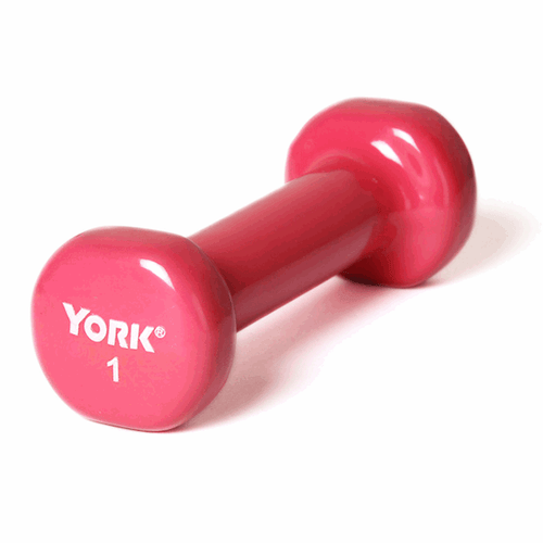 York 1 lb. Fitbell Vinyl Dumbbell