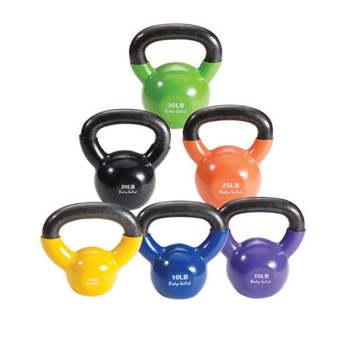Body Solid KBV Vinyl Kettlebells