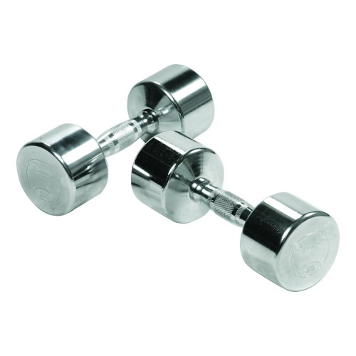 York Barbell Chrome Plated Dumbbells