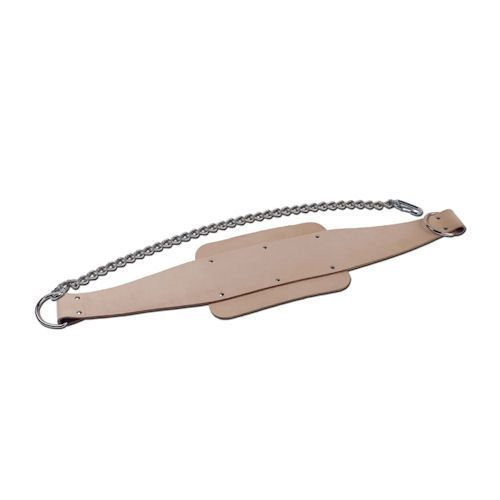 Troy USA Sports Leather Dip Belt with Chain