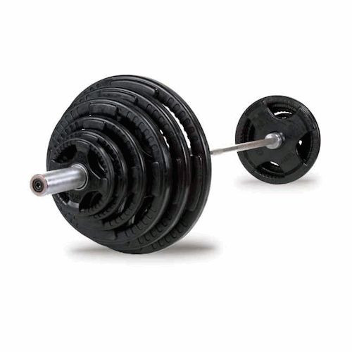 Body Solid Rubber Coated Olympic Weight Set
