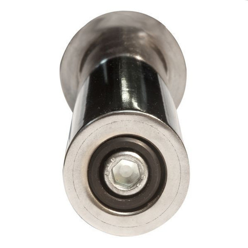 Body Solid Chrome 7' Olympic Bar End View
