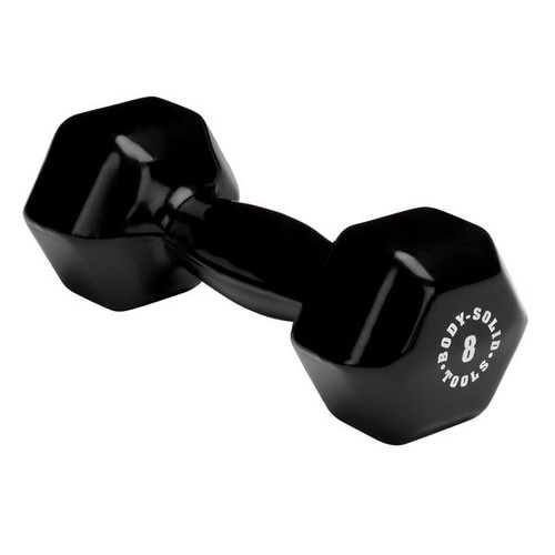 Body Solid 8 lb. Vinyl Dumbbell