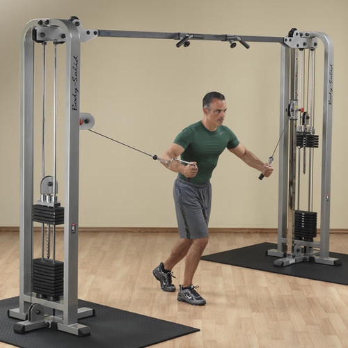 Body Solid Adjustable Pulley Cable Crossover