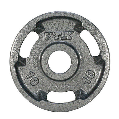 Troy Barbell VTX 10 lb. Gray Iron Grip Plate