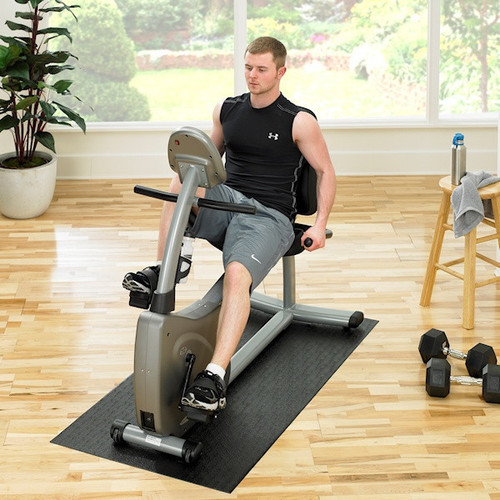 Supermats Home Recumbent Bike Floor Mat