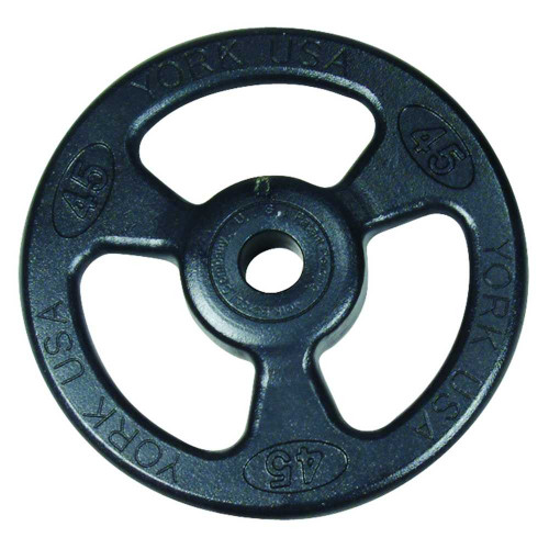 York Barbell Iso-Grip Steel Olympic Plate