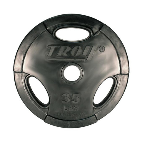 35 lb. Troy Rubber Coated Olympic Plate