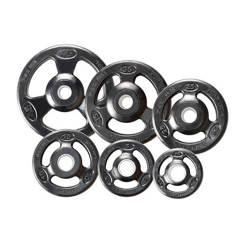 York Rubber Coated Olympic Plates